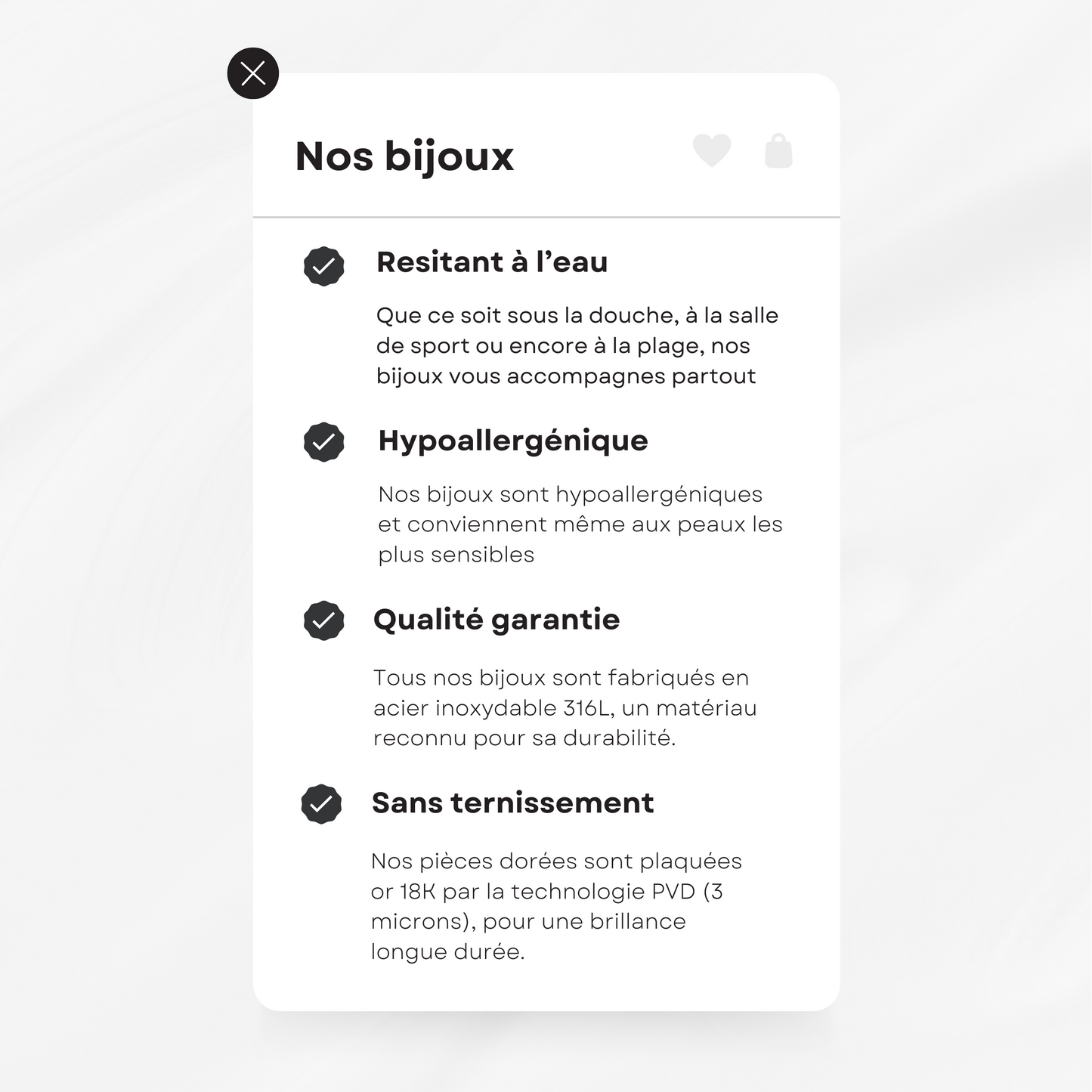 Set Bold – Boucles & Bague